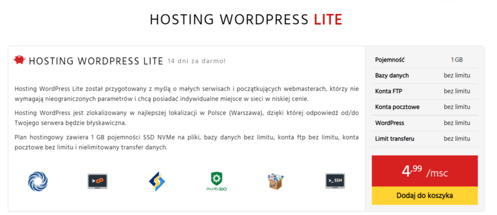 Hostinguj WordPress Lite